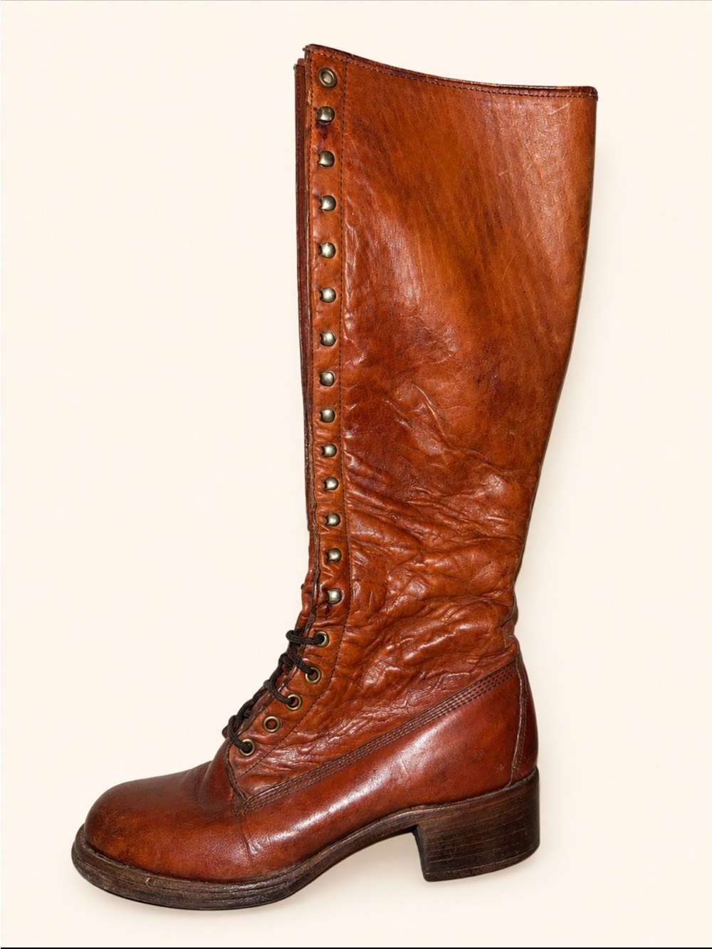 Frye Black Label 1970s Campus Boot - Picture 3 of 6